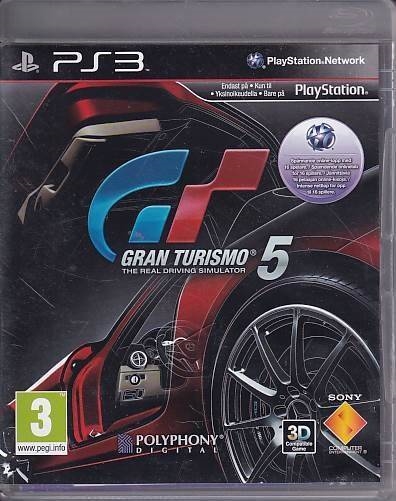 Gran Turismo 5 The Real Driving Simulator - PS3 (B Grade) (Genbrug)